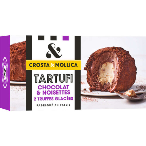 Crosta & Mollica tartufi chocolat et noisettes 2x 104g