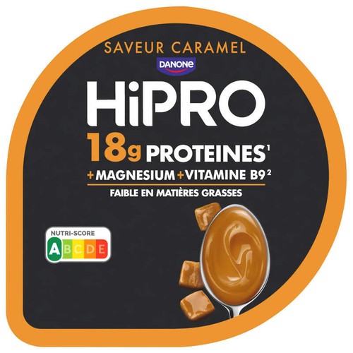 HiPRO Crème Dessert Protéines saveur Caramel 180g