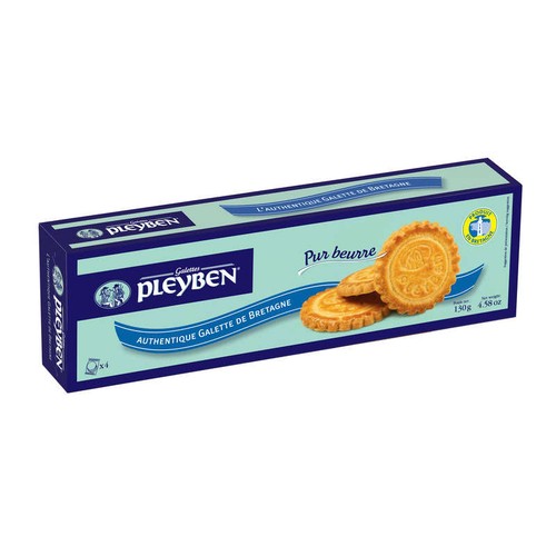 Pleyben Galettes bretonnes pur beurre 130g