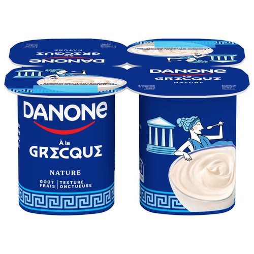 Danone à la grecque Nature 4x110g