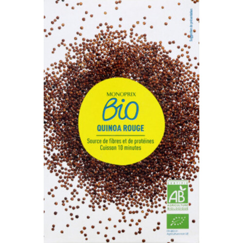 Monoprix Bio Quinoa Rouge 500g