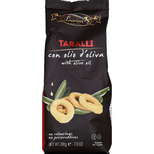 Taralli Crackers À L'Huile D'Olive 175G