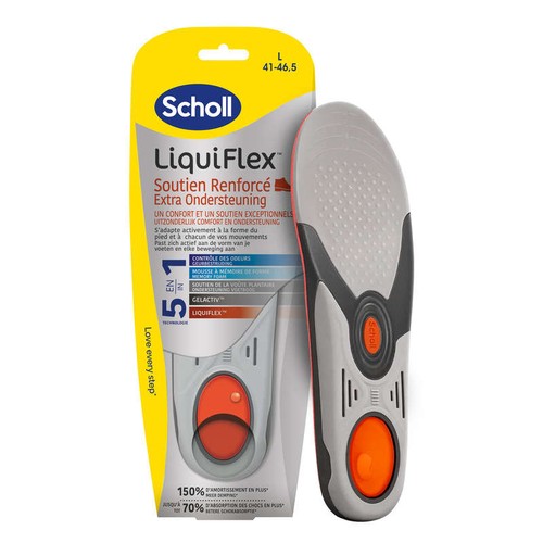 Scholl Semelles LiquiFlex Soutien Renforcé 41-46.5 x1