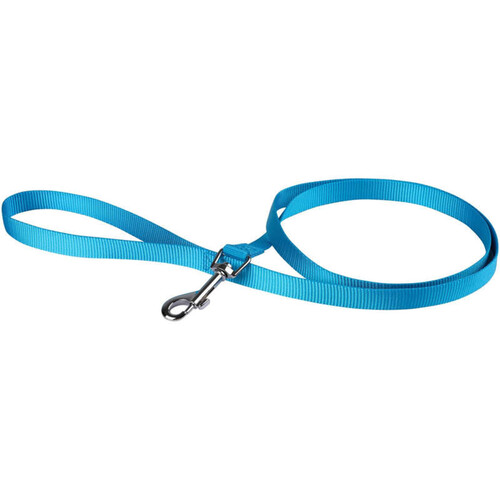 Animalis Laisse Basic 25mm et 100cm pour Chien Bleu