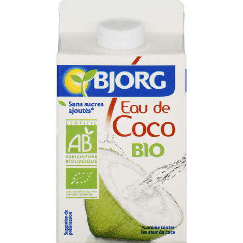 Bjorg Eau de Coco bio 50cl.