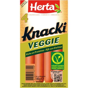 Herta Knacki Saucisses végétales x4