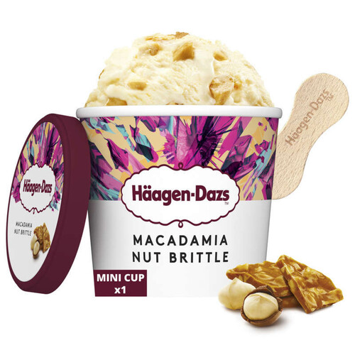 Häagen-Dazs Minipot Macadamia nut brittle 81g