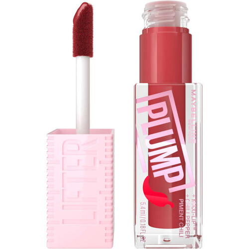 Maybelline Gloss à Lèvres Liquide Lifter Plump 006 Chili Nu Hot