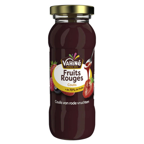 Vahiné Nappage Fruits rouges 155g