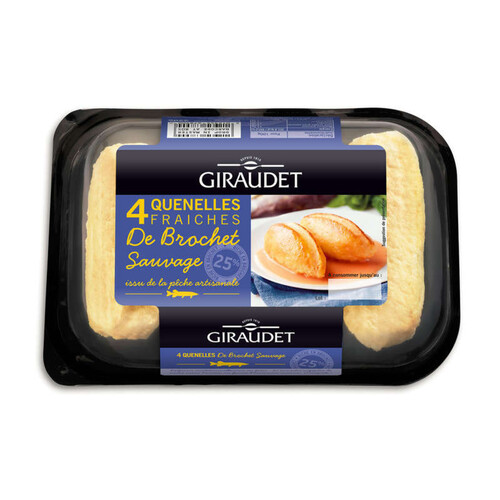 Giraudet Quenelles brochet pur beurre 4 x 80g