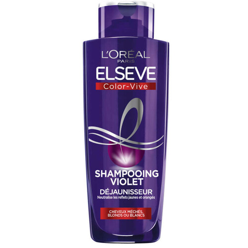 L'Oréal Paris Elseve Color-Vive Shampooing Violet Déjaunisseur 200ml
