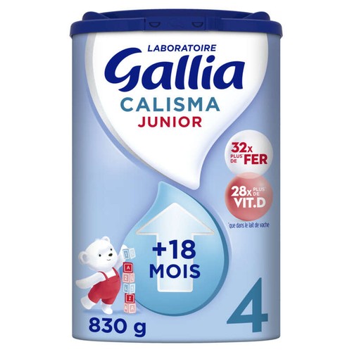 Gallia Lait en Poudre Junior Dès 18 mois 830g