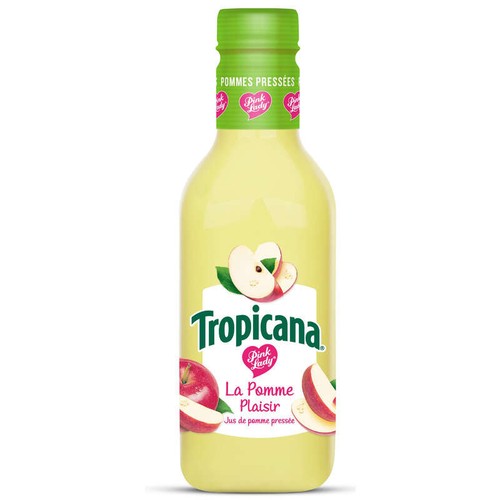 Tropicana Jus Frais de Pomme Pressée la Bouteille de 90cl