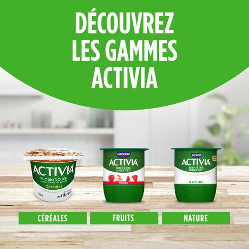 Activia Céréales Yaourt Quinoa Noisette Bifidus 4x120g