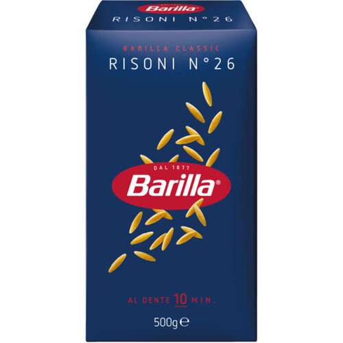 Barilla Pâtes Risoni 500g