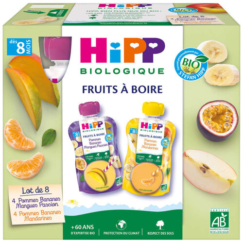 Repas pour bébé bio : Pensez Hipp Biologique