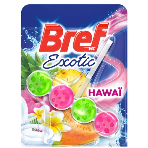 Bref Wc Bloc Senteur Exotic 50g