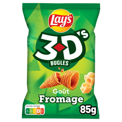 Lay's 3D's Bugles goût fromage 85g