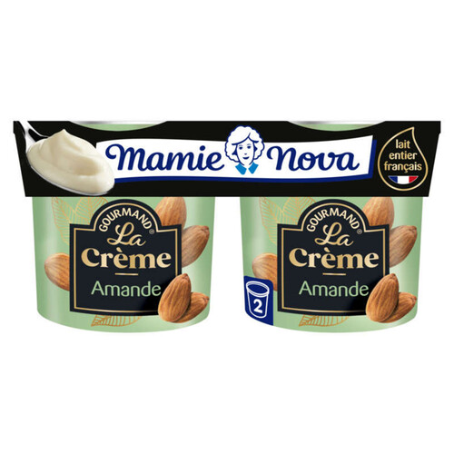 Mamie Nova Crème amande 2x150g