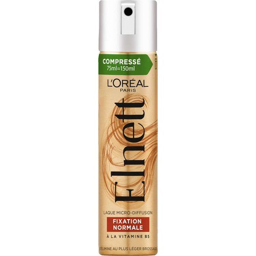 Elnett Laque fixation normale compresse 75ml