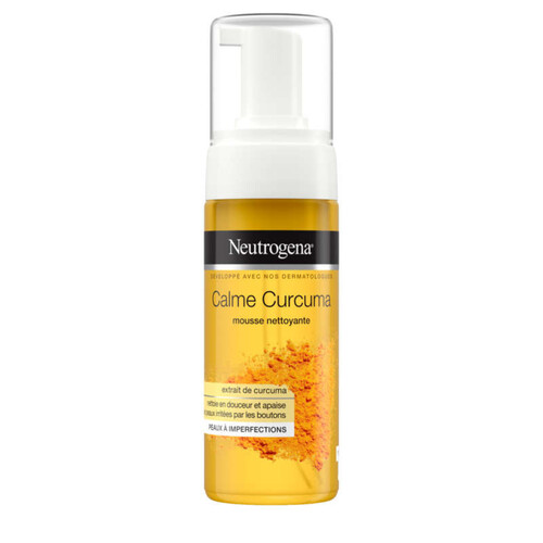 Neutrogena Mousse Nettoyante Calme Curcuma 150ml