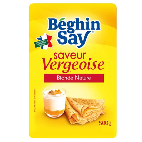 Beghin Say  Suc.Vergeoise Blond.B-Say 500g