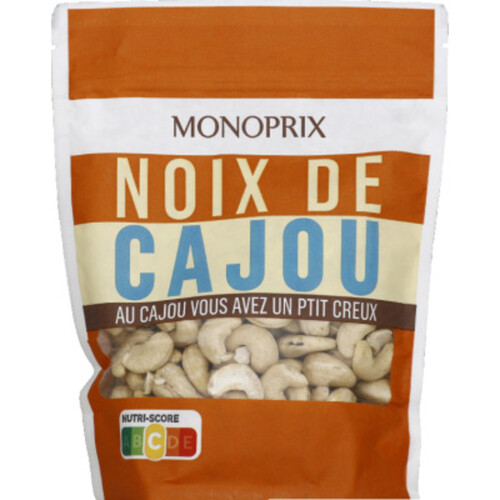 Monoprix noix de cajou 200g