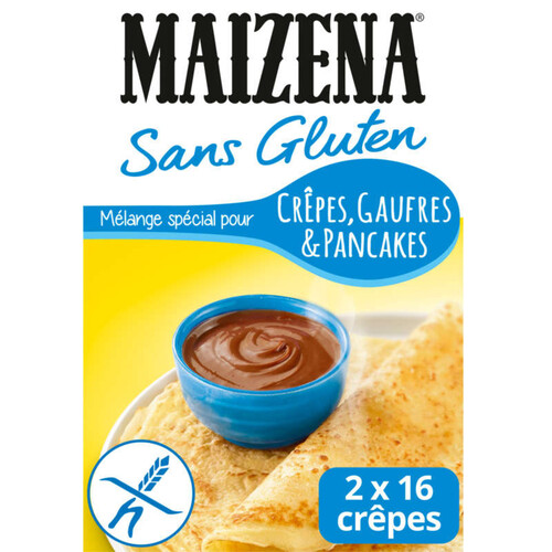 Maizena Sans Gluten Mélange spécial Crêpes Gaufres & Pancakes 510g