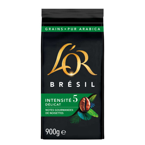 L'Or Premium Brésil Café en Grains 900g