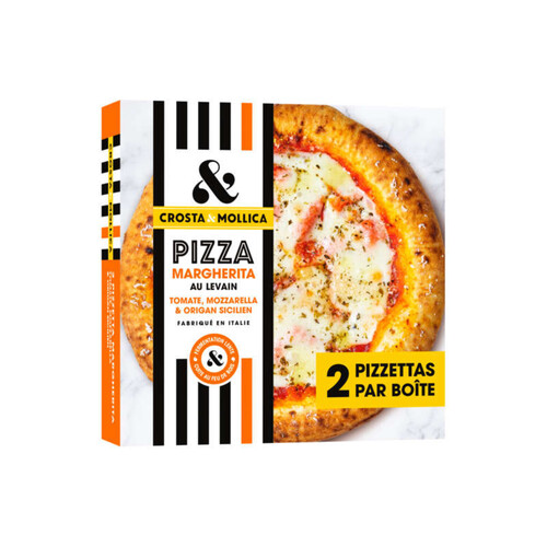 Crosta et mollica crostamolli 2 pizza margherita 436g