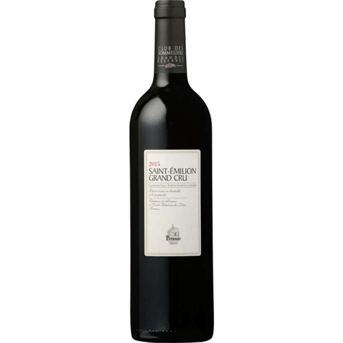 Grandes Reserves Saint-Emilion Grand Cru - Bordeaux - Pressac - Vin rouge - Par Club des Sommeliers - 75cl