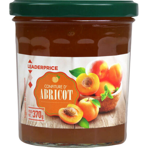 Leader Price Confiture d'Abricot 370g