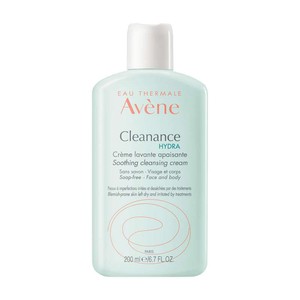 [Para] Eau Thermale Avène - Cleanance - HYDRA Crème lavante apaisante - peaux desséchées et irritées par traitements 200ml