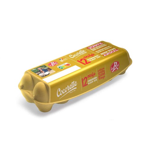 Cocorette Label Rouge Oeufs Fermier Pleine Air x12