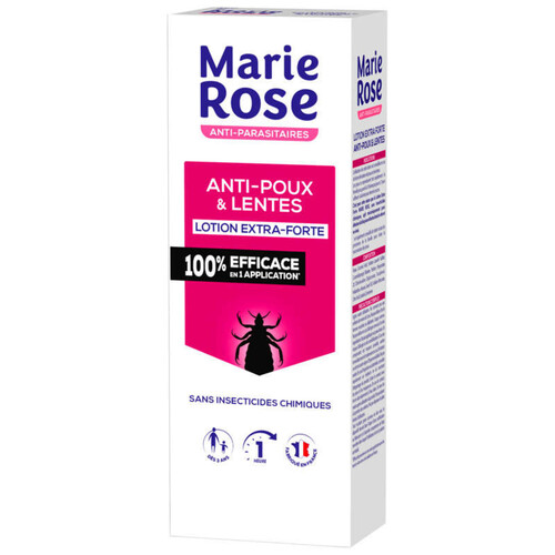 Marie Rose Lotion Extra Forte Anti-Poux Et Lentes 10 cl