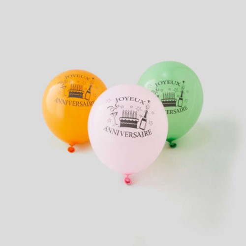 Monoprix Ballons Gonfables Pour Anniversaire x3