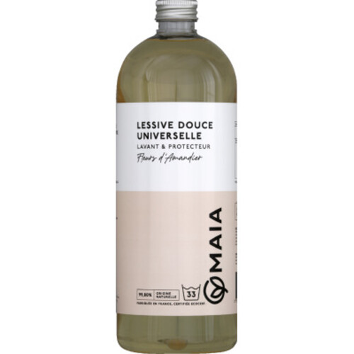 Maia Lessive Douce Universelle Fleur d'Amandier 1L