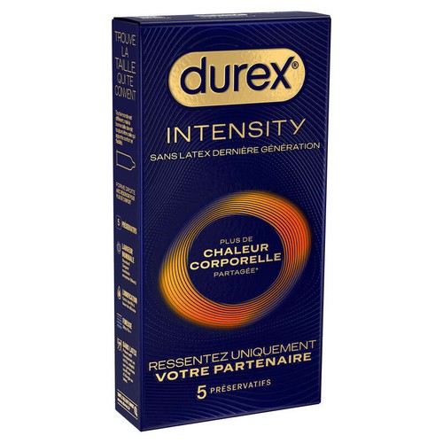 Durex Préservatifs Intensity x5