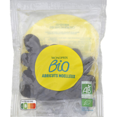 Monoprix Abricots Secs moelleux bio 250g