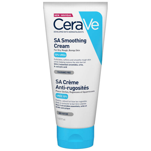 [Para] CeraVe SA Crème Anti-rugosités pour les peaux très sèches, rugueuses 177ml