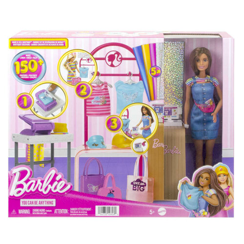 Mattel Barbie La Boutique de Création Dès 3ans