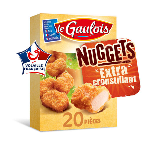 Le Gaulois Etui Nuggets Extra Croustillant 400g