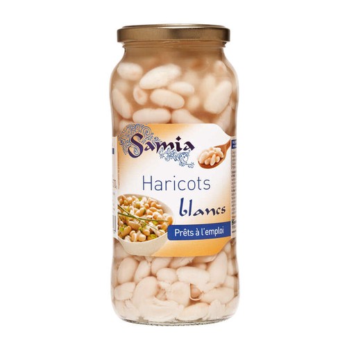 Samia Haricots Blancs prêt à l'emploi 570g