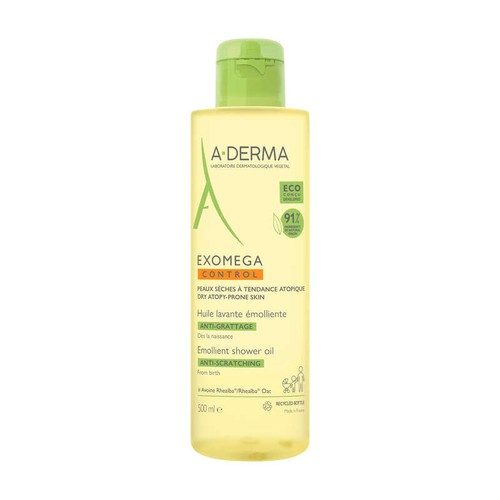 [Para] A-Derma Exomega Control Huile Lavante Emolliente Anti-Grattage 500ml