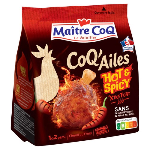 Maitre Coq Ailes Hot & Spicy 250g