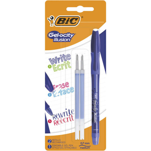 Bic Crayon Roller Gel Bleu