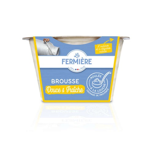 La Fermière Brousse allégée moulée à la louche 400G