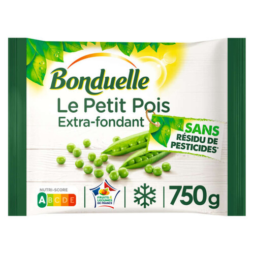 Bonduelle Petit Pois Sans Résidu Pesticide 750g