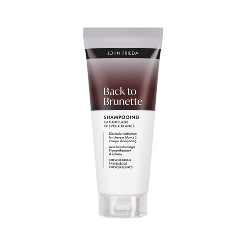 John Frieda Back to brunette Shampooing camouflage cheveux blancs 200ml
