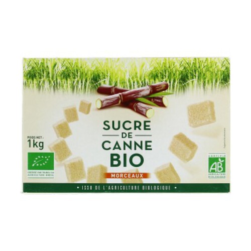 [Par Naturalia] Loiret Et Haentjens Sucre De Canne En Morceaux 1Kg Bio